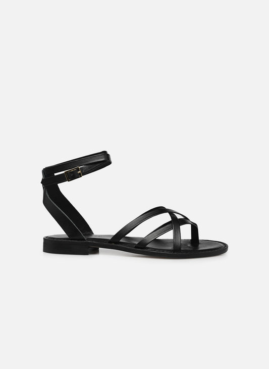 SEMERDJIAN PUMA NERO SANDALES