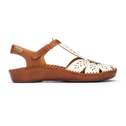 PIKOLINOS VALLARTA NATA CREME SANDALES