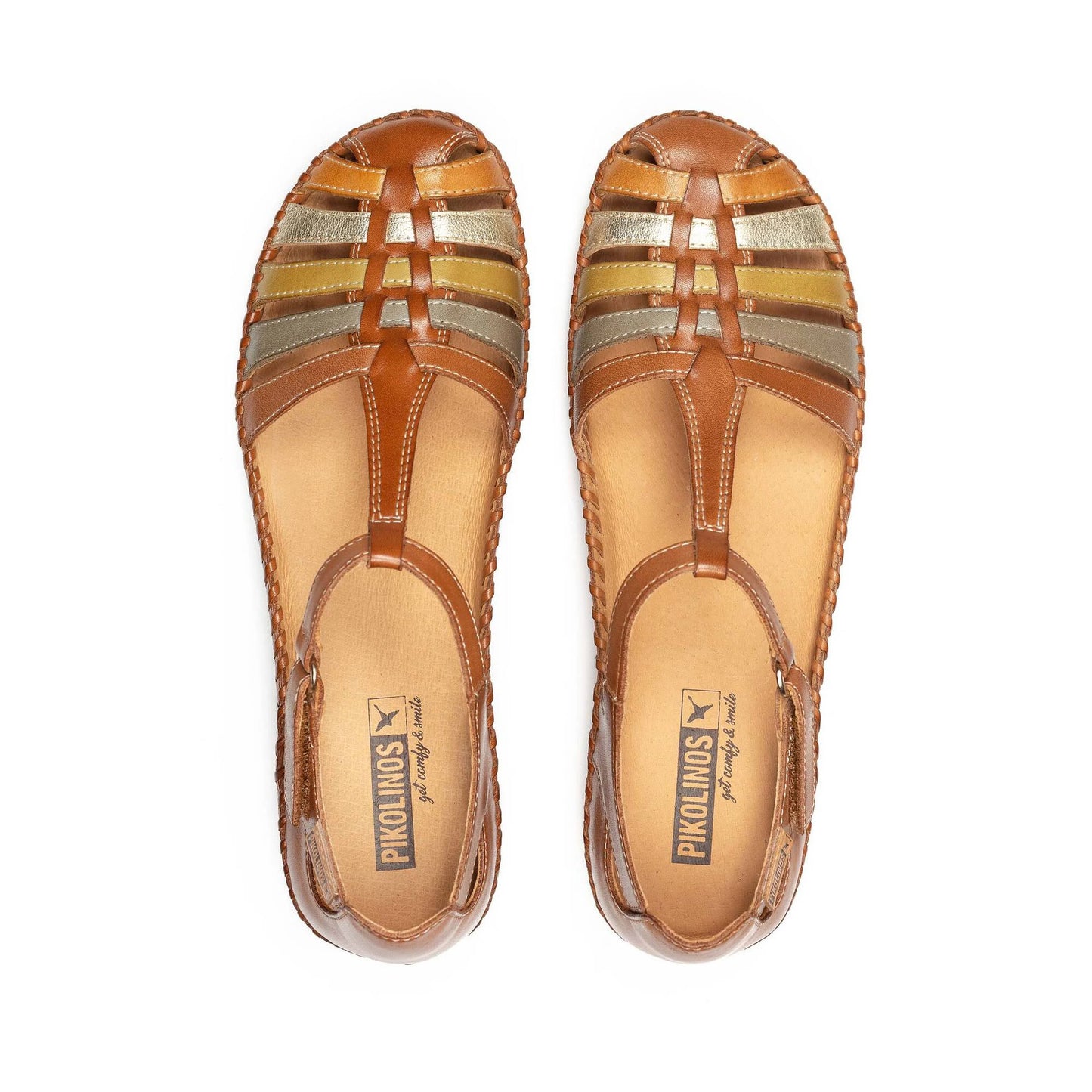 PIKOLINOS VALLARTA BRANDY CAMEL SANDALES
