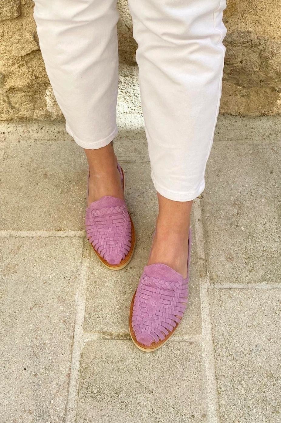 MAPACHE ALEGRE SUEDE LILAS