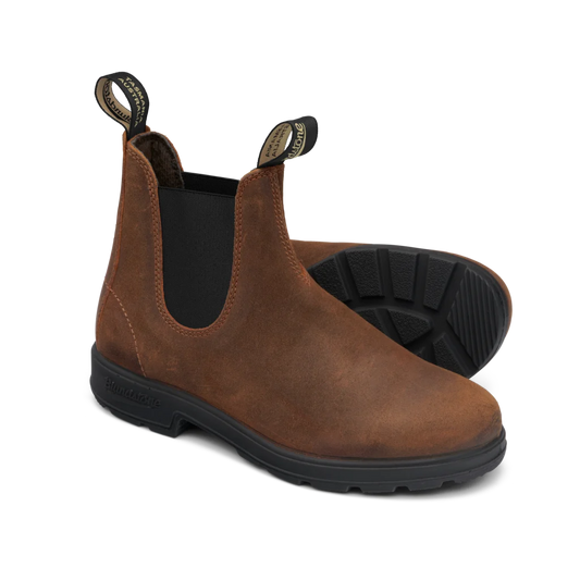 Bottines - Original Chelsea Boots 1911 Suede tobacco Blundstone