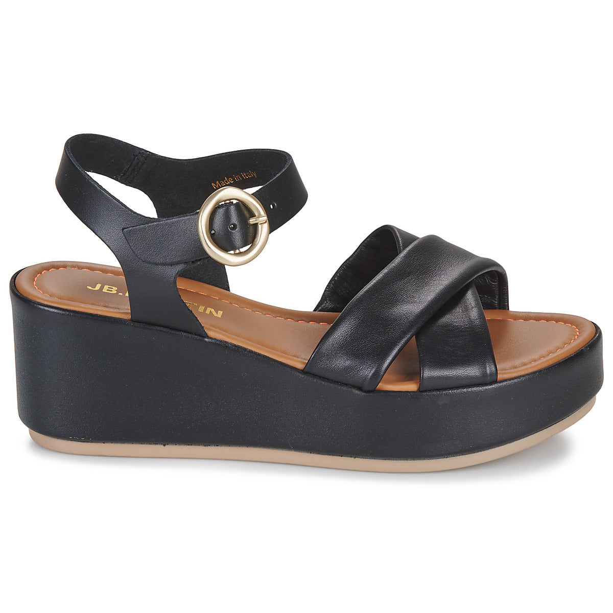 JB MARTIN SANDALES AMBRE NOIR