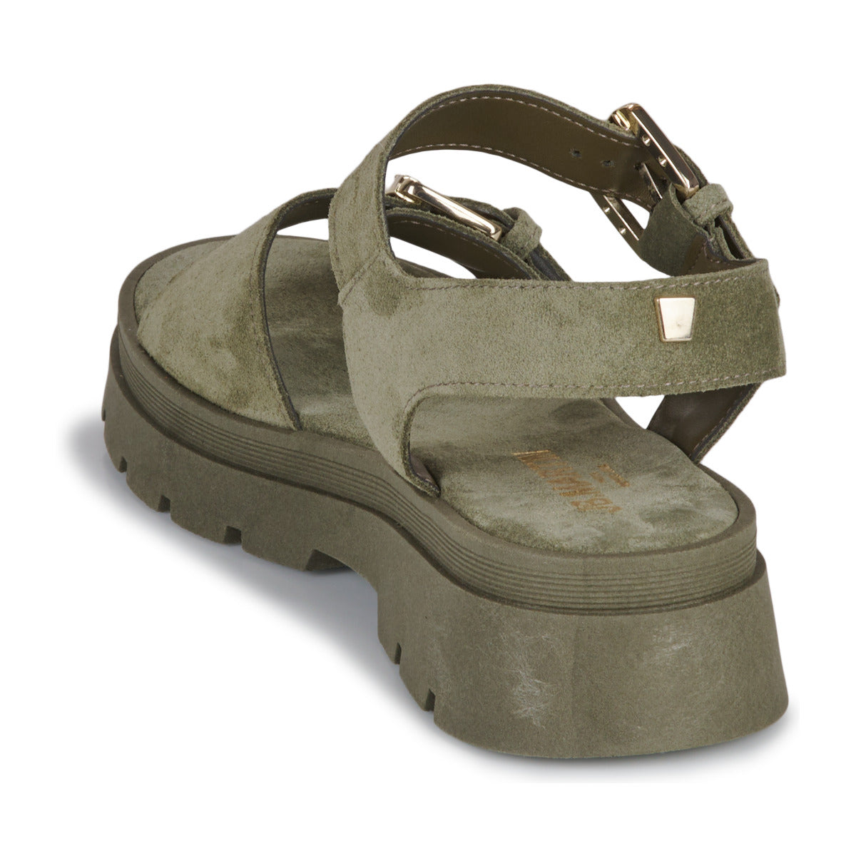 JB MARTIN SANDALES DELIA VELOURS KAKI