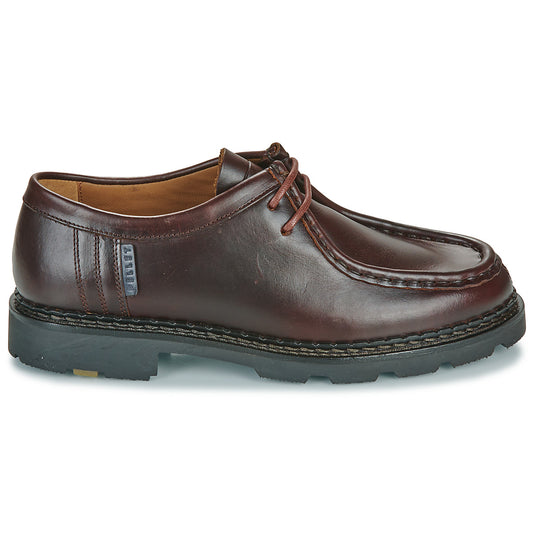 DERBIES MACHA PULL UP PECAN BORDEAUX CHRISTIAN PELLET