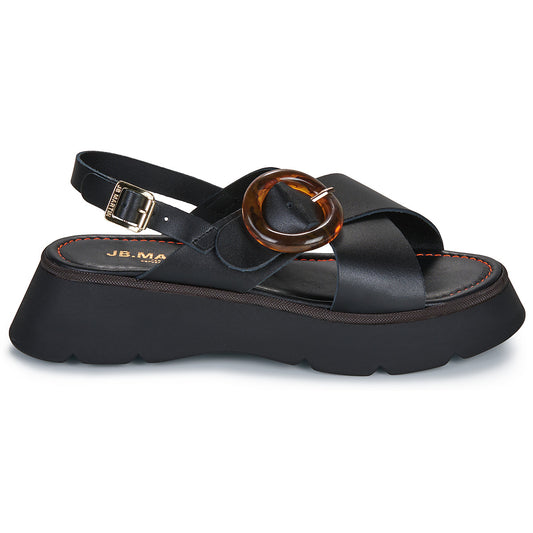 Sandales Acacia veau noir JB MARTIN