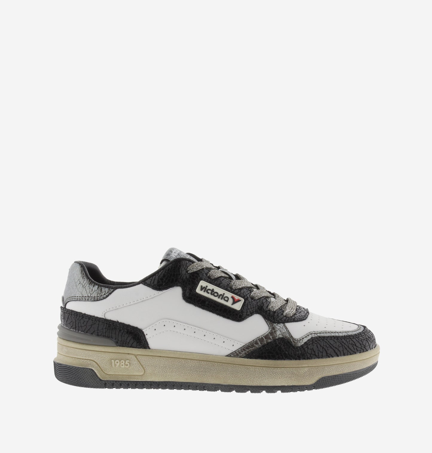 Baskets 8800127 Noir craquelé Victoria