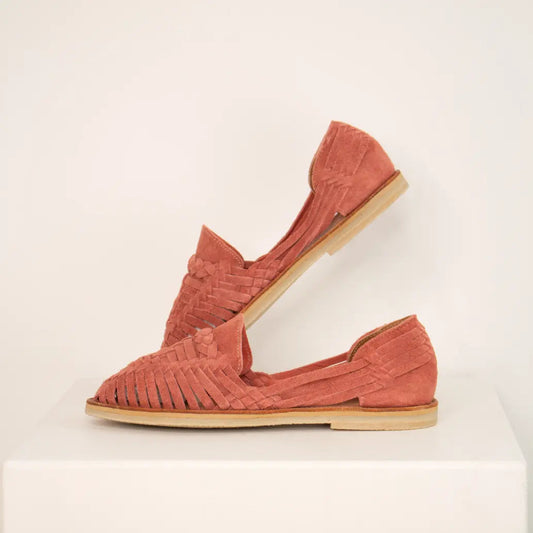 MAPACHE ALEGRE SUEDE FRAMBOISE