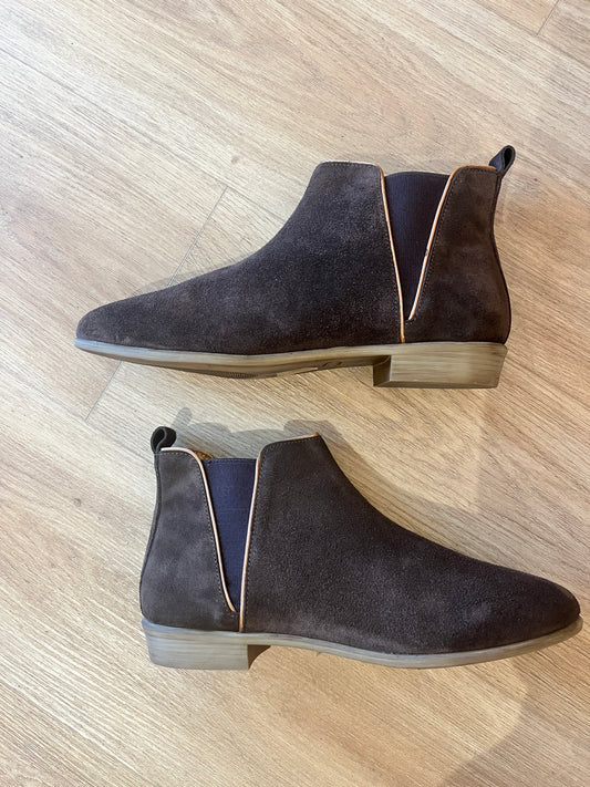 BOTTINES ESPECHE CHOCO COCO ABRICOT