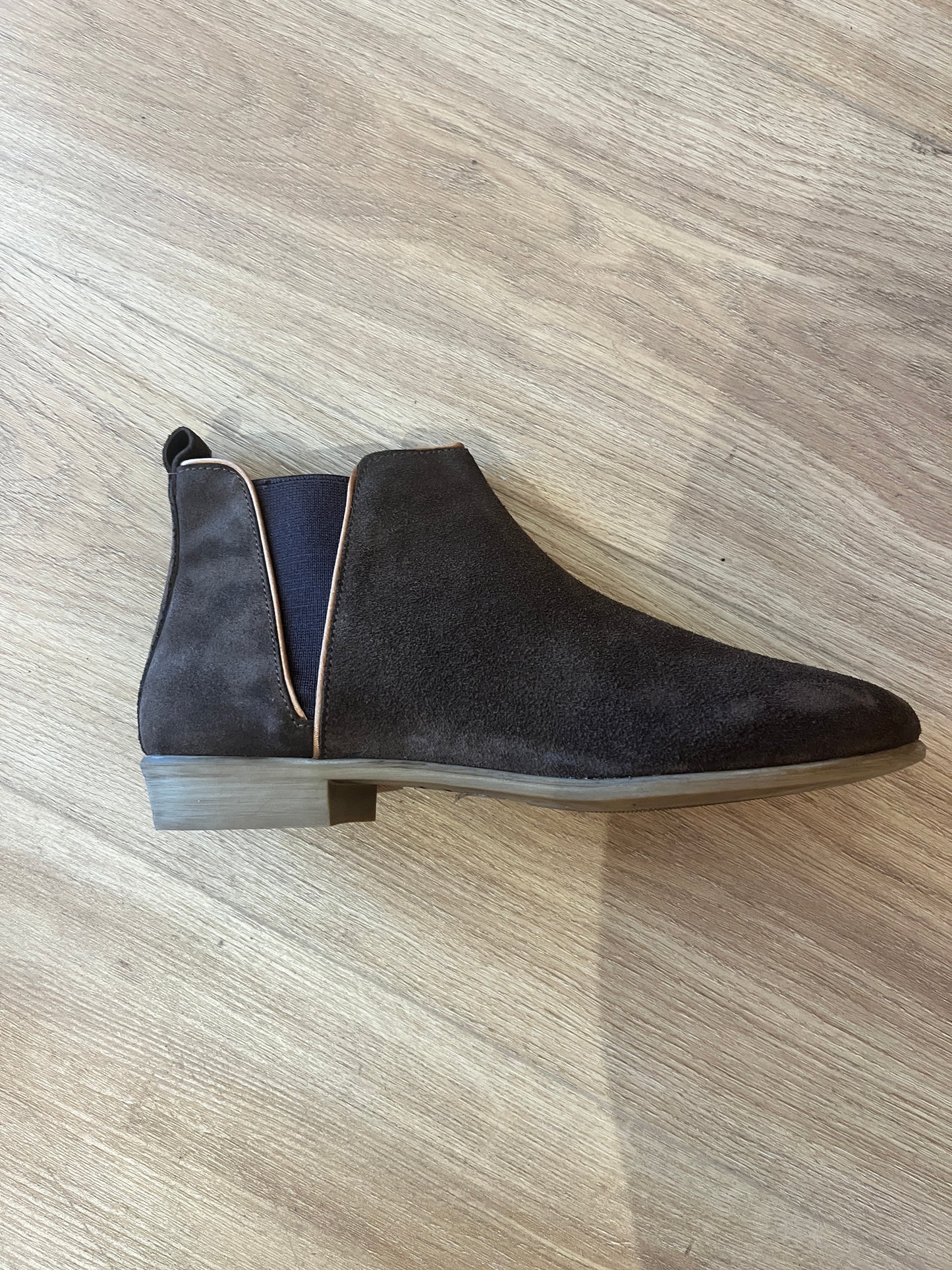 BOTTINES ESPECHE CHOCO COCO ABRICOT