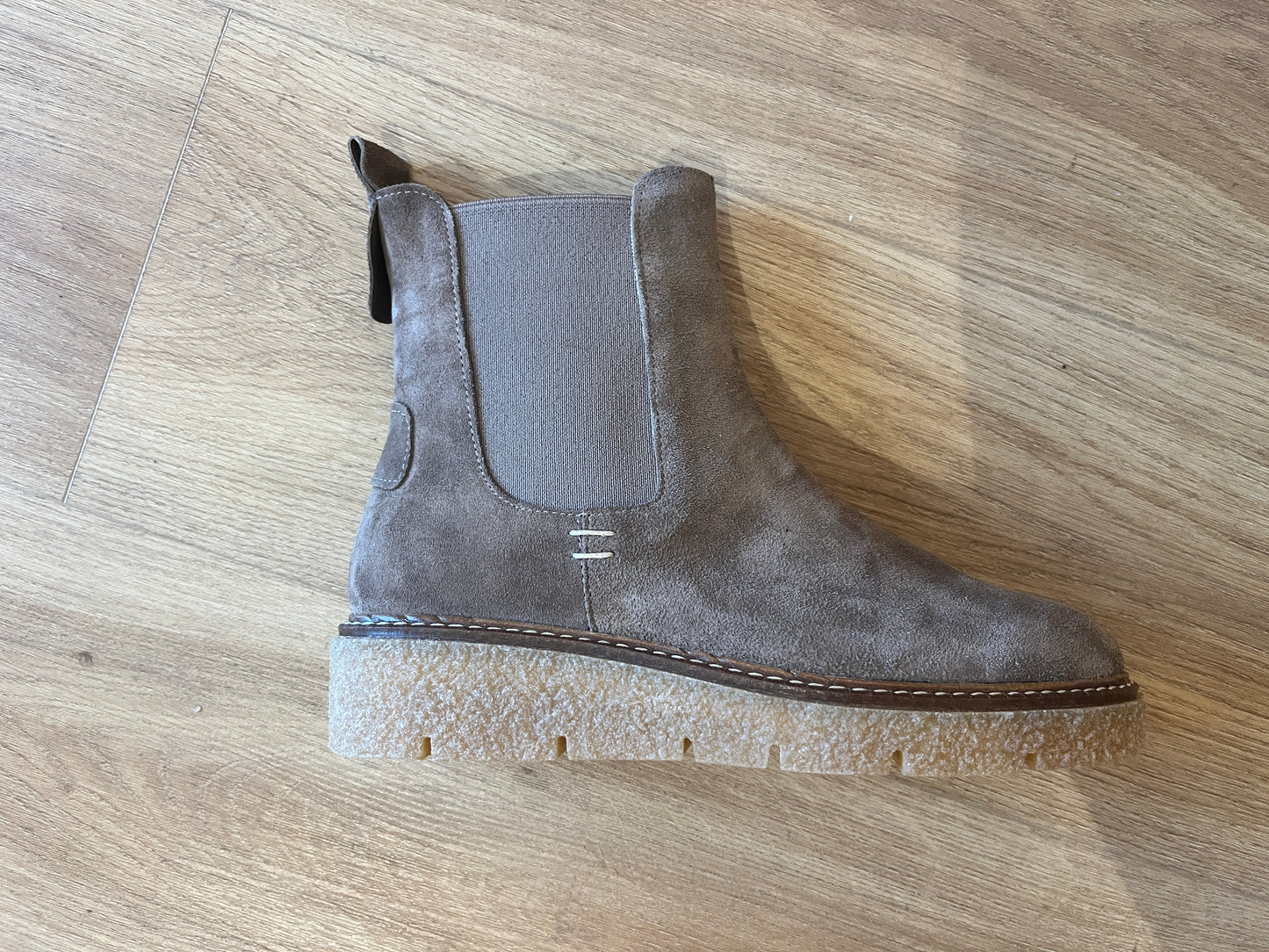 BOTTINES EBERBACH TAUPE COCO ABRICOT