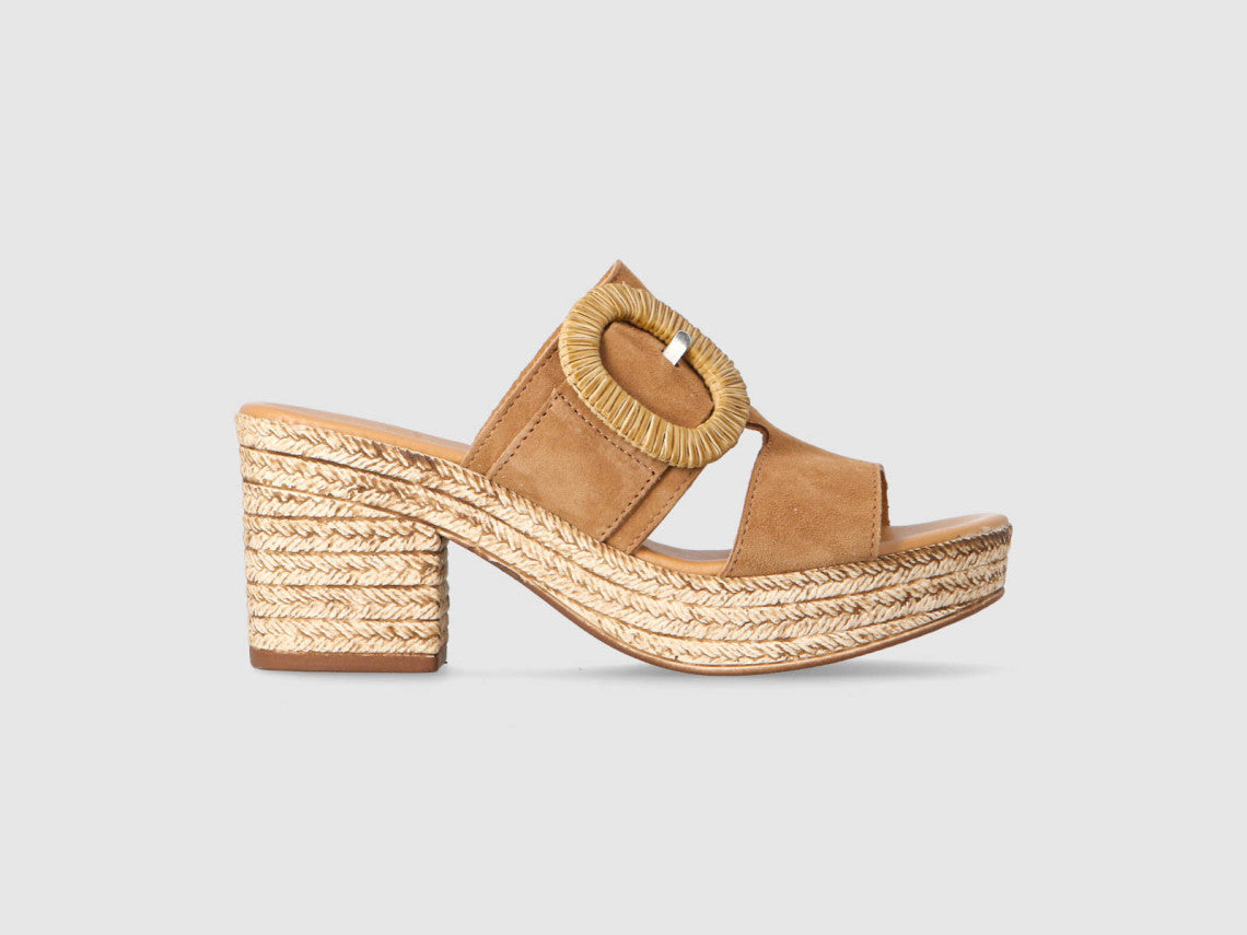 Sandales Mules Pattie Camos Terre ALIWELL