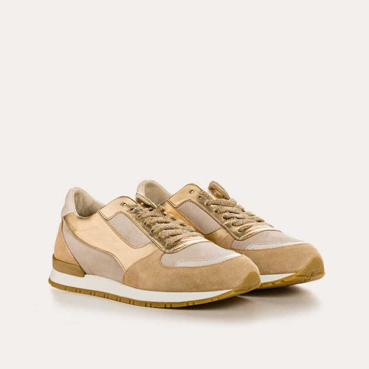 ELECTRA REQINS BEIGE PLATINE BASKET