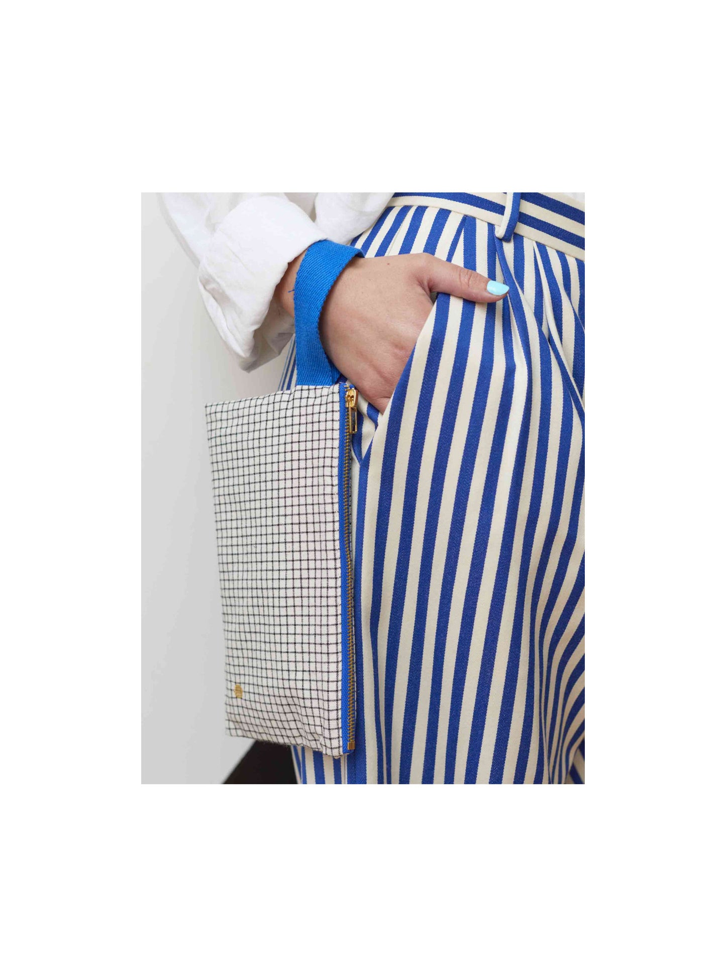 POCHETTE PLATE STYLO BLEU ANSE  (Copie) (Copie)