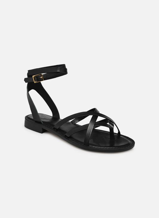 SEMERDJIAN PUMA NERO SANDALES