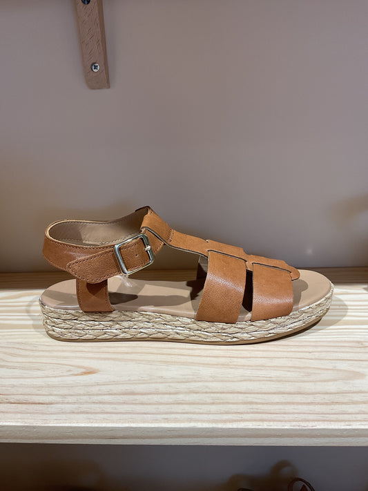 Sandales Lyora pully caramel Aliwell