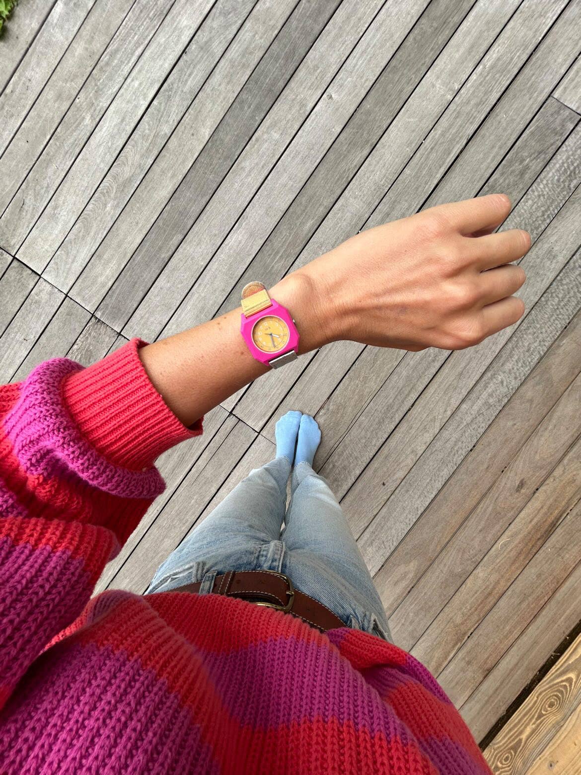 Montre Disco unisexe pour enfants