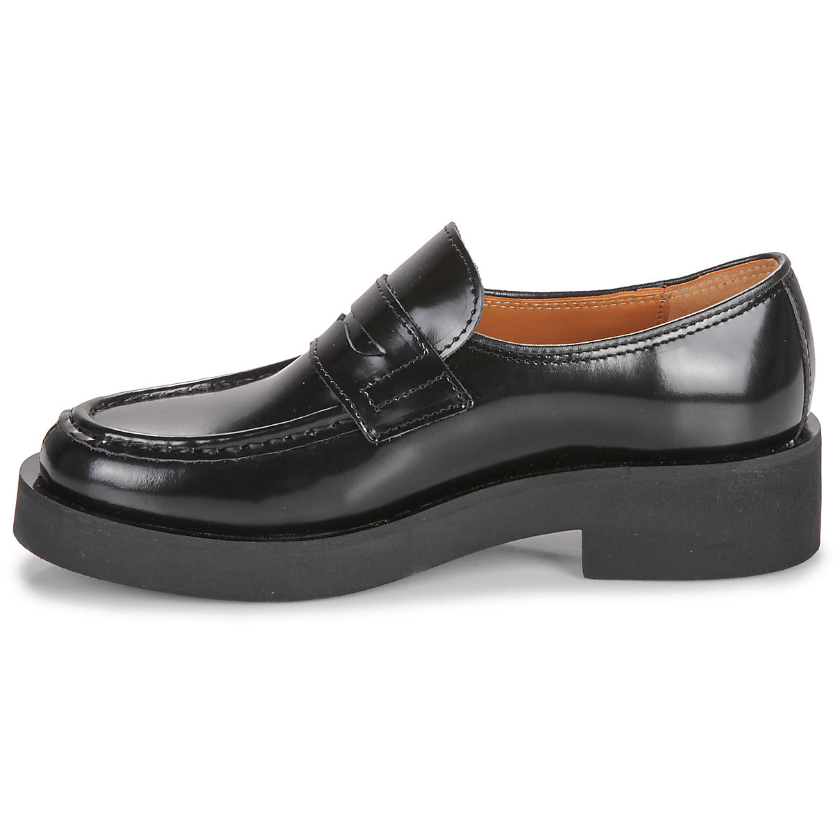 Mocassins THALIA glacé noir Christian Pellet