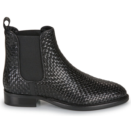 Bottines Rachel tressé noir JB Martin