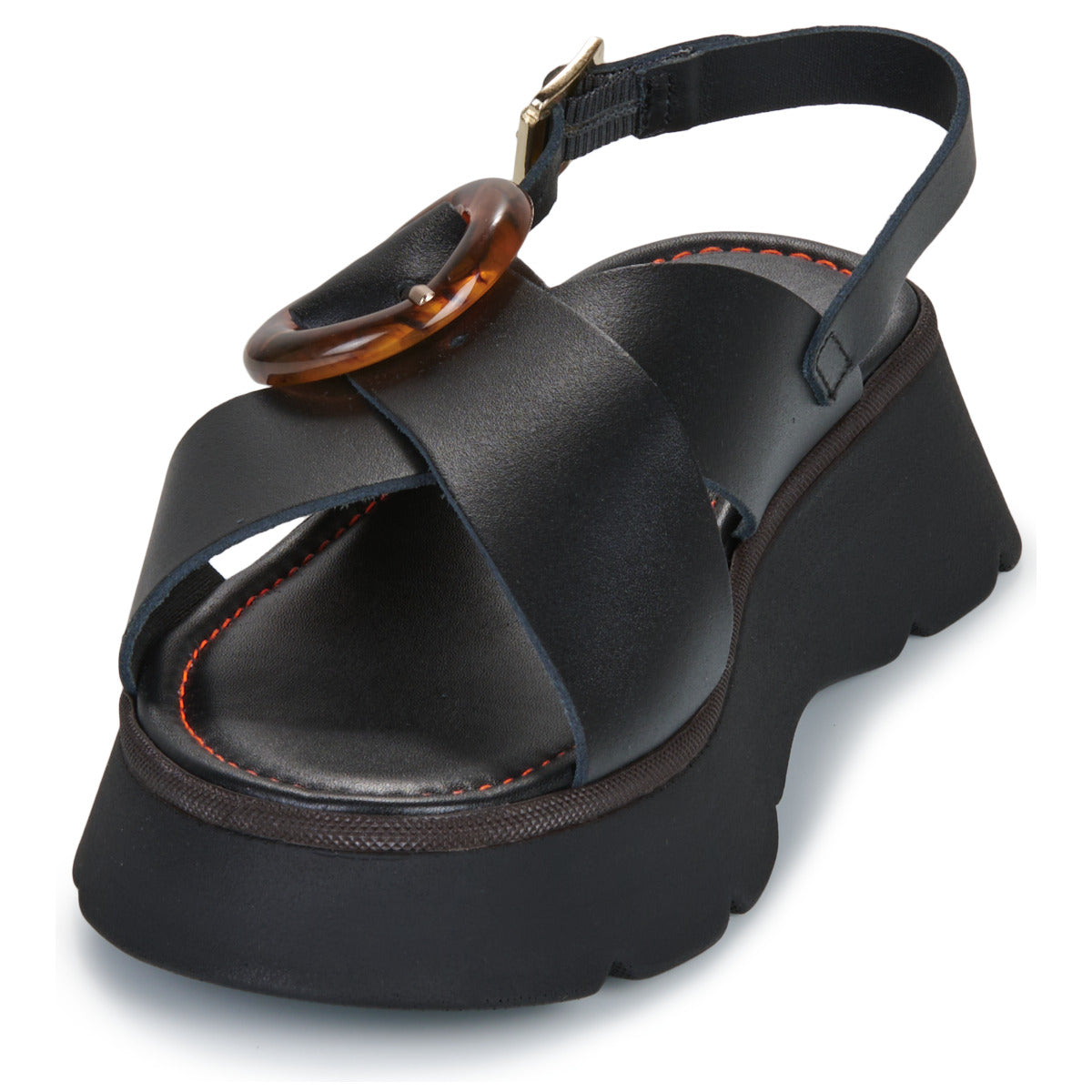 Sandales Acacia veau noir JB MARTIN