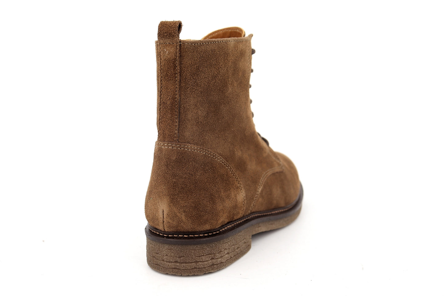 Bottines Aliwell Zag Velours Camel