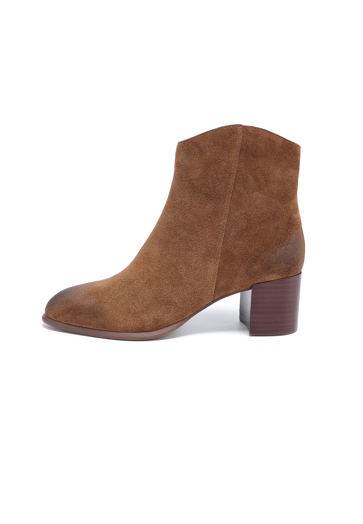 Bottines à talon Maple Camel  Emilie Karston