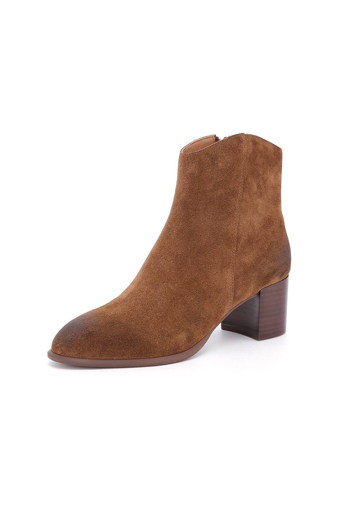 Bottines à talon Maple Camel  Emilie Karston
