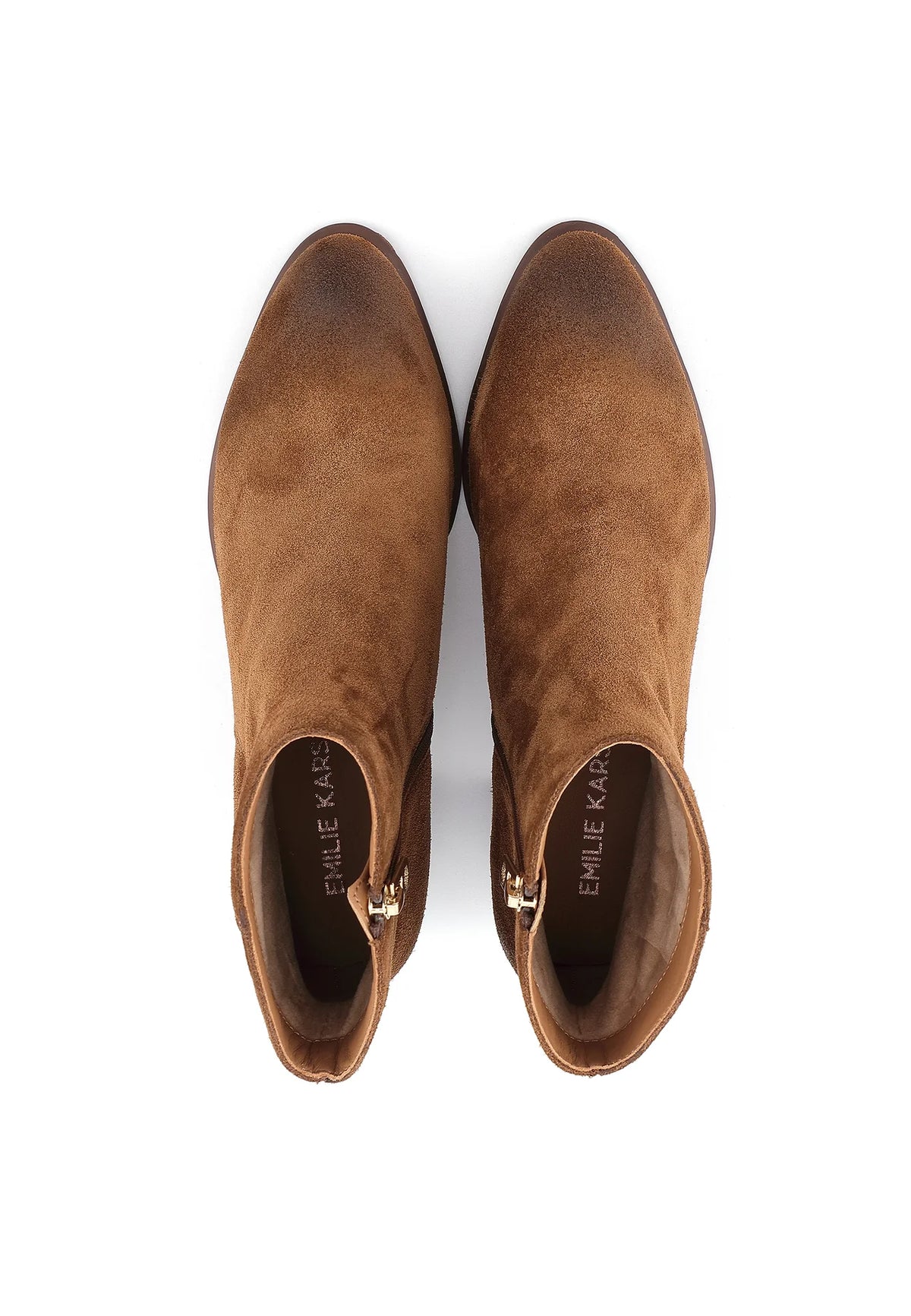 Bottines à talon Maple Camel  Emilie Karston