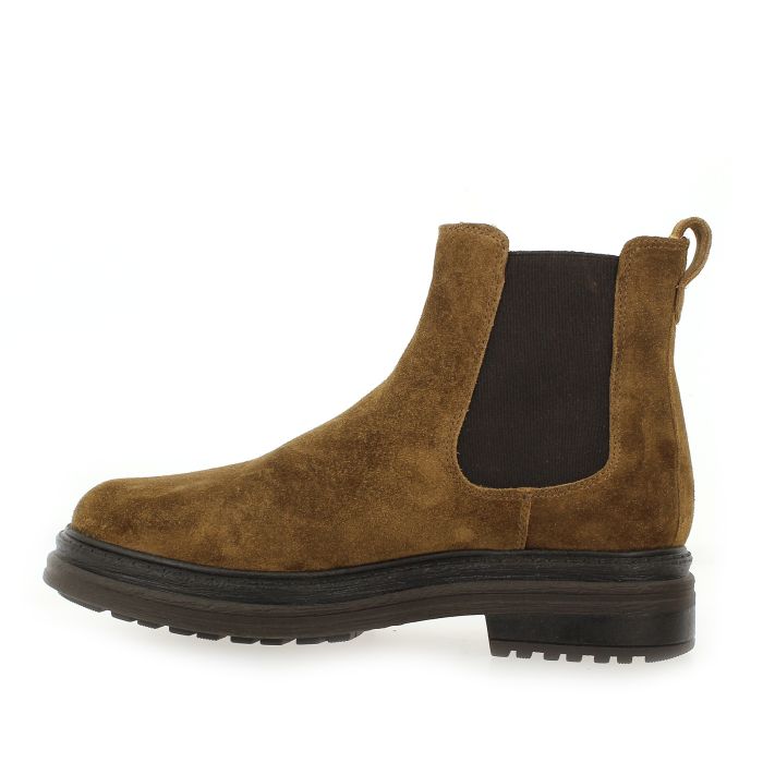 Bottines Laki Velours Camel Aliwell