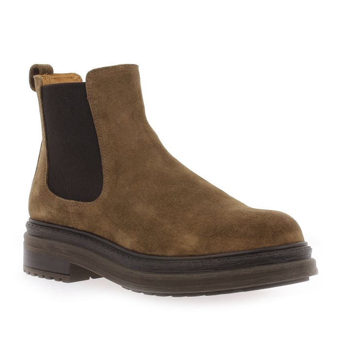Bottines chelsea Laki velours funghi Aliwell