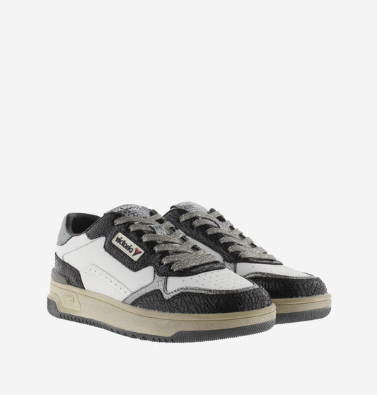Baskets 8800127 Noir craquelé Victoria