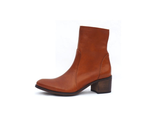 Bottines Alias Cuir Miel Aliwell