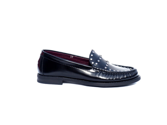Ballerines Duna Cuir Noir Aliwell