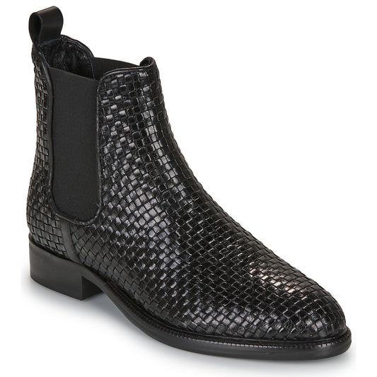 Bottines Rachel tressé noir JB Martin