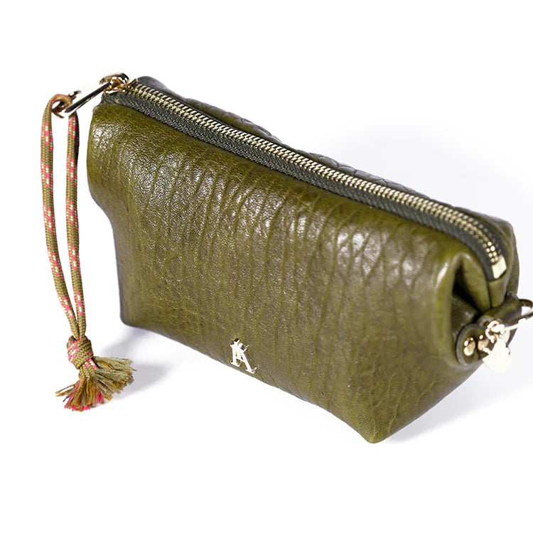 Pochette Doux Bubble Olive Craie Studio