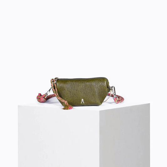 Pochette Doux Bubble Olive Craie Studio