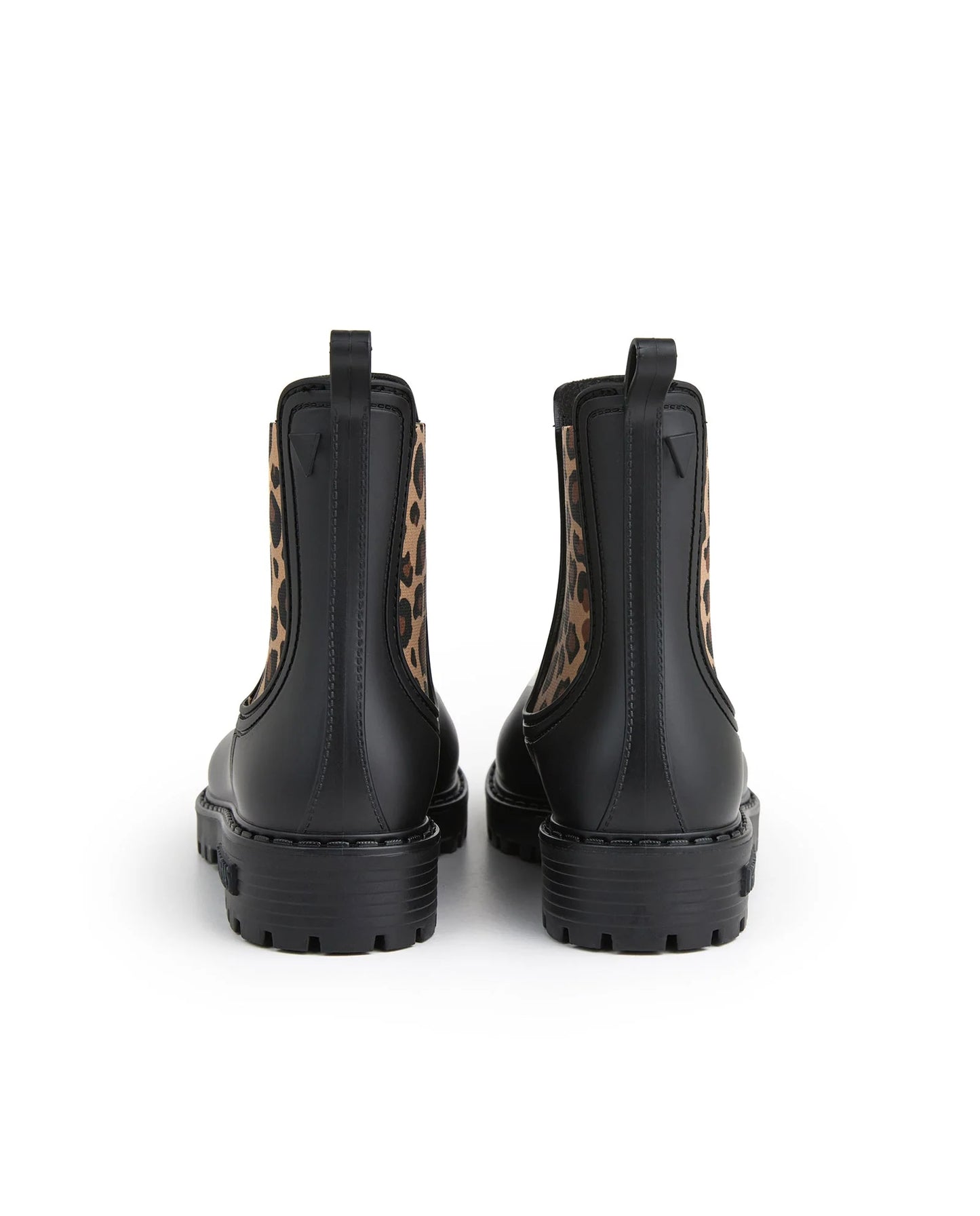 Bottines de pluie Gaudi Mate Leo et noir Verbenas