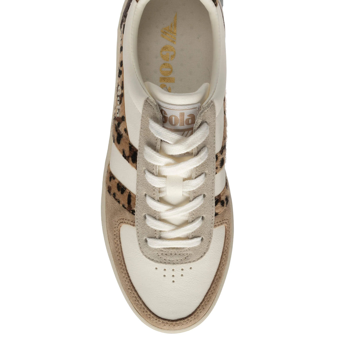 GOLA GRANDSLAM QUADRANT SAFARI Off White/Light caramel/Leopard/Mocha