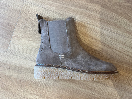 BOTTINES EBERBACH  TAUPE COCO ABRICOT