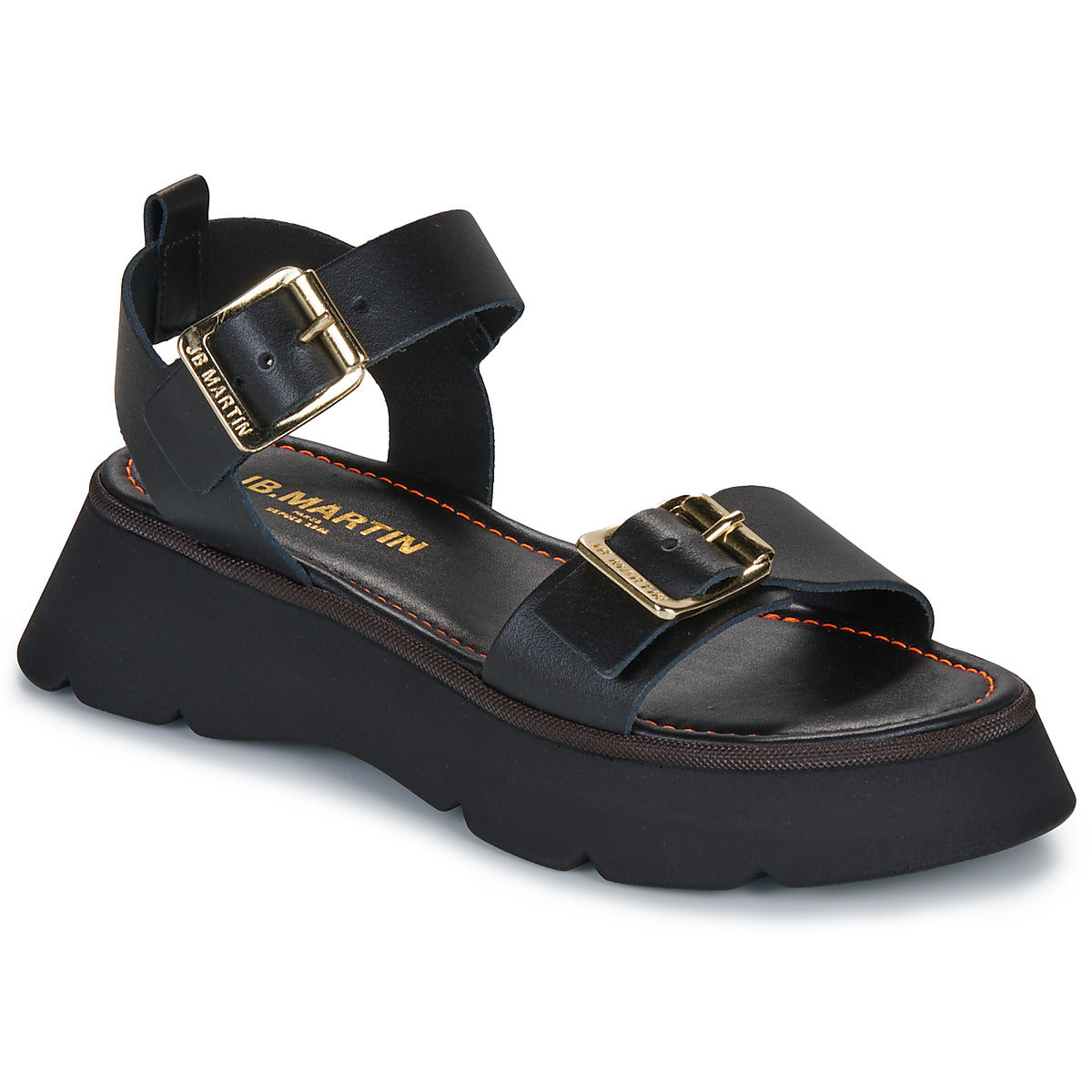 Sandales Actia veau noir JB MARTIN