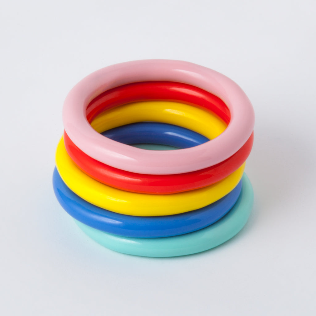 BAGUE 'COLOR' LIPSTICK RED | LULU COPENHAGEN