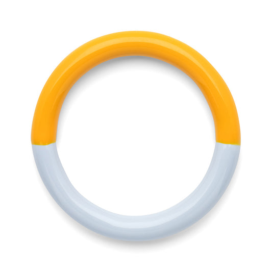 BAGUE 'DOUBLE COLOR' SKYRIDE BLUE/ SUNFLOWER | LULU COPENHAGEN