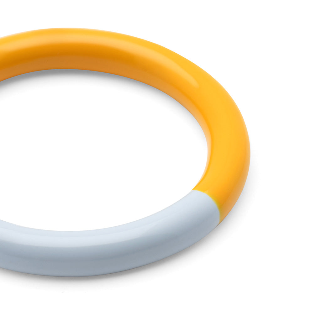 BAGUE 'DOUBLE COLOR' SKYRIDE BLUE/ SUNFLOWER | LULU COPENHAGEN