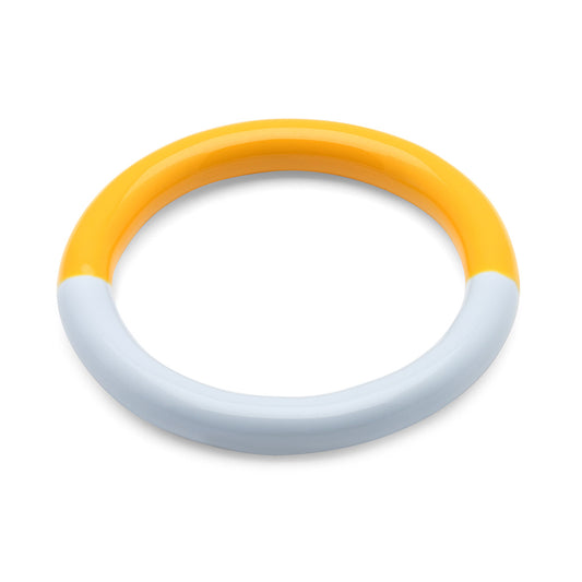 BAGUE 'DOUBLE COLOR' SKYRIDE BLUE/ SUNFLOWER | LULU COPENHAGEN