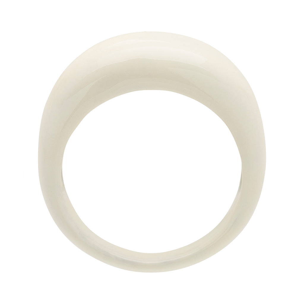 BAGUE 'COLOR CHUNKY' COCONUT MILK | LULU COPENHAGEN