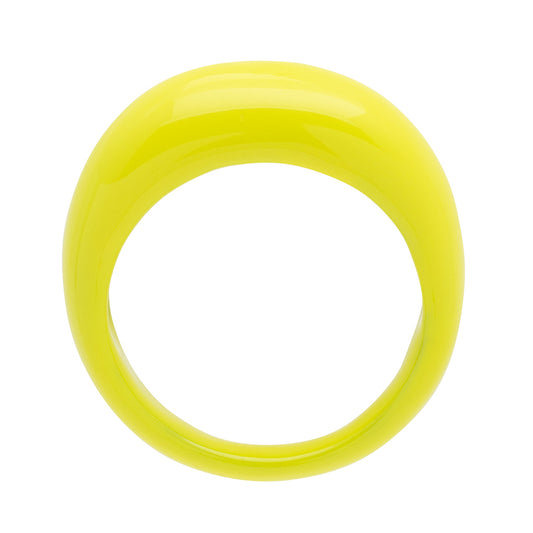 BAGUE 'COLOR CHUNKY' WILD LIME | LULU COPENHAGEN