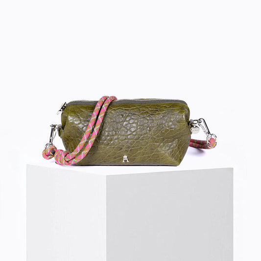 Pochette Nuage Bubble Olive Craie Studio