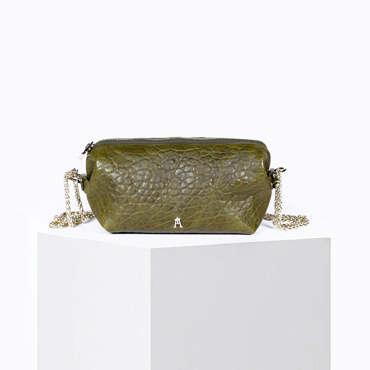 Pochette Nuage Bubble Olive Craie Studio