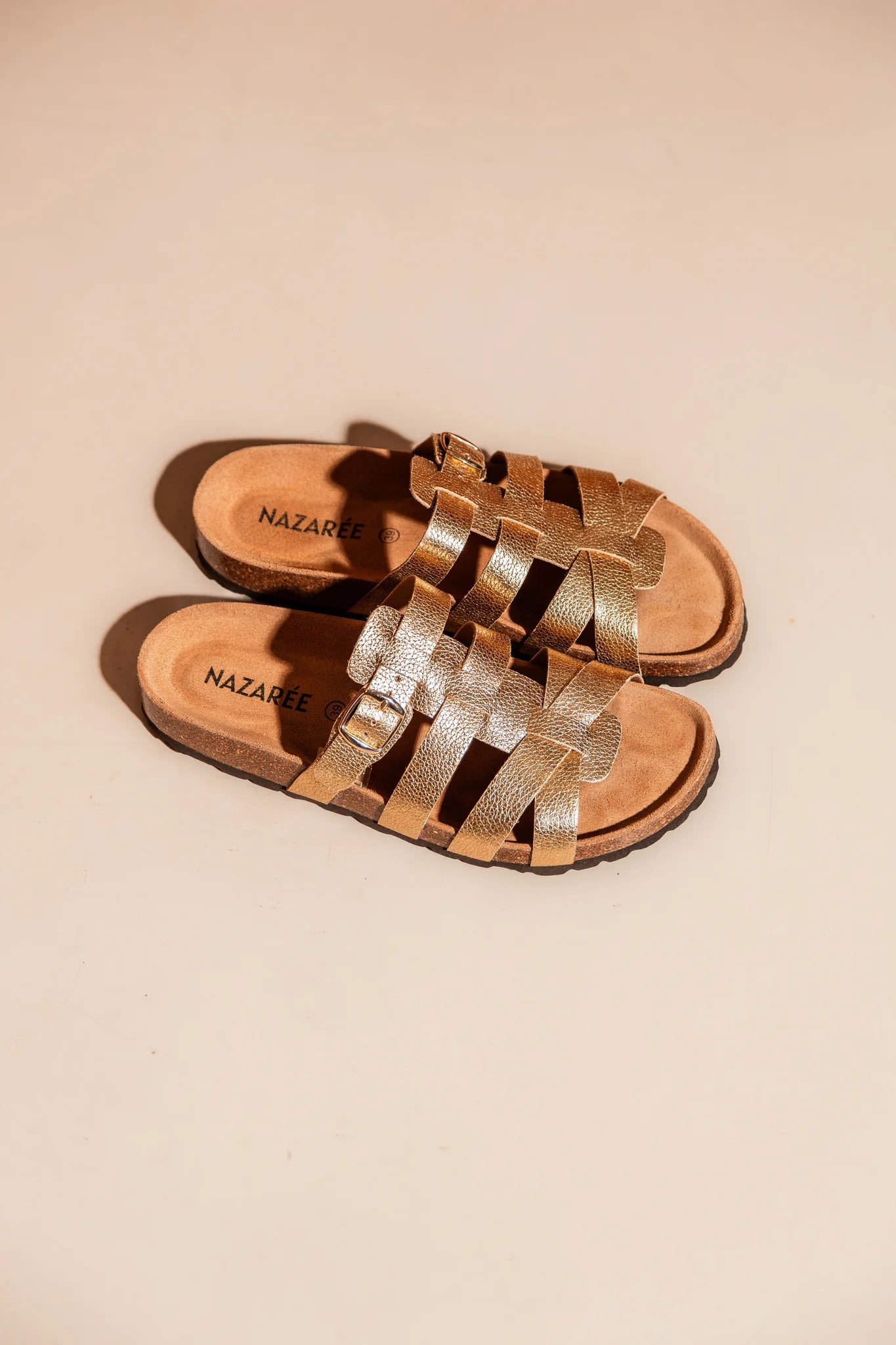 Mules Carmen Doré Nazaré