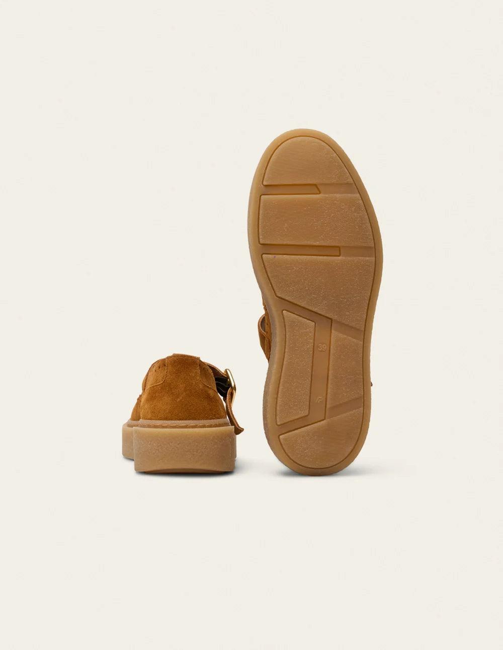 Derbies Baia Suède Ambre Odaje