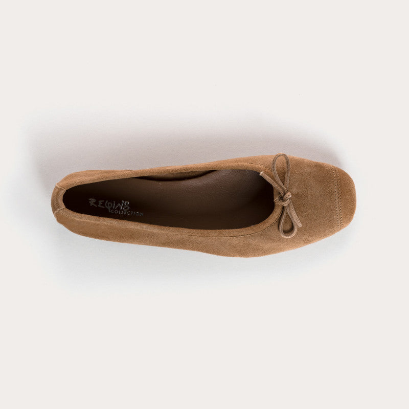 REQINS HARMONY NATUREL BALLERINES